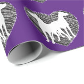 Dogge-Freund-Packpapier Geschenkpapier (Rolleneckpunkt)