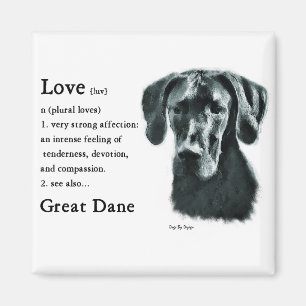 Dogge-Geschenke Magnet