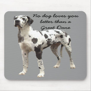 Dogge-Harlekin Mousepad