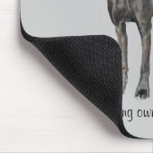 Dogge-König der Hunde Mousepad (Ecke)