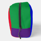 Dogge Monogramm-Tasche Great Dane und Farben Waschbeutel (Rechts)
