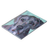 Dogge-Notizbuch Notizblock (Linke Seite)