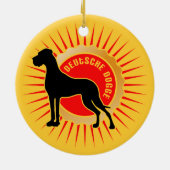 Dogge Ornament (Hinten)