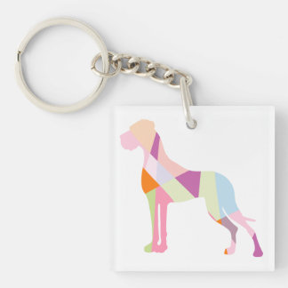 Dogge Schlüsselger Schlüsselanhänger