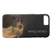 Dogge-Telefon-Abdeckung Case-Mate iPhone Hülle (Rückseite (Horizontal))