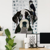 DOGGE UND FALKE POSTER (Heimbüro)