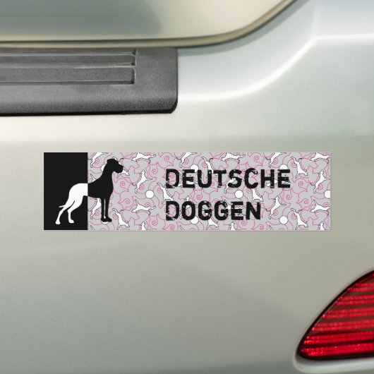 Doggen Autoaufkleber (Auf Auto)