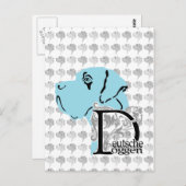 Doggen Bürobedarf Postkarte (Vorne/Hinten)