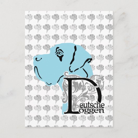 Doggen Bürobedarf Postkarte (Vorderseite)