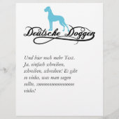 Doggen Büromaterial Flyer (Hinten)