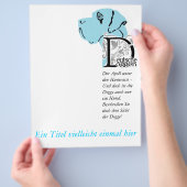Doggen Büromaterial Flyer (Hand)