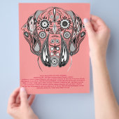 Doggen-Flyer/Wurfblatt Flyer (Hand)