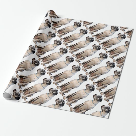 Doggen Geschenke Geschenkpapier (Ungerollt)