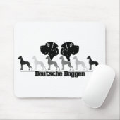 Doggen Pad Mousepad (Mit Mouse)