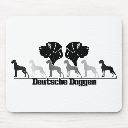 Doggen Pad Mousepad (Vorne)