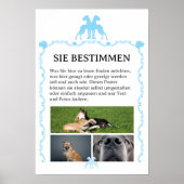 Doggen Poster zum Selbstgestalten (Vorne)