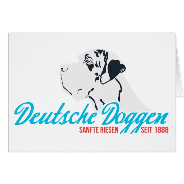 Doggen, seit 1888 (Vorderseite (Horizontal))