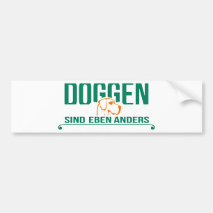 Doggen sind eben autoaufkleber