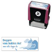 Doggen Stempel mit Web Adresse (Beispiel)