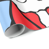 Doggen Weihnacht Geschenkpapier (Rolleneckpunkt)