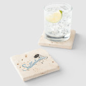 Doggenhaus Steinuntersetzer (Seitenansicht)