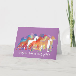 Doggenkarte "Danke" Dankeskarte