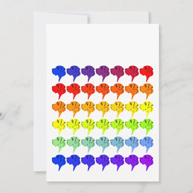 Doggenkopf viele Farben (Vorderseite)