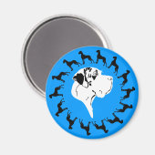 Doggenkreis Magnet (Vorderseite/Rückseite)