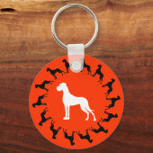 Doggenkreis Schlüsselanhänger (Vorderseite)