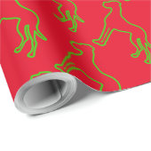 Doggenmuster Geschenkpapier (Rolleneckpunkt)