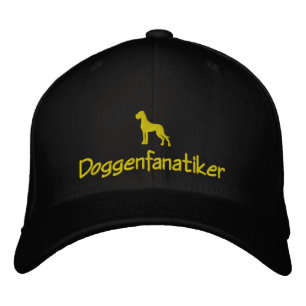 Doggenmütze Bestickte Kappe