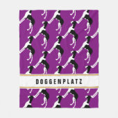 Doggenplatz Fleece Decke (Vorderseite)