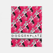 Doggenplatz Fleece Decke (Vorderseite)