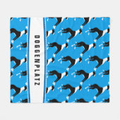 Doggenplatz Fleece Decke (Vorderseite (Horizontal))