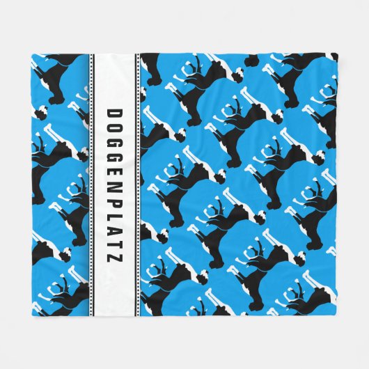 Doggenplatz Fleece Decke (Vorderseite (Horizontal))