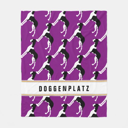 Doggenplatz Fleece-Decke Fleecedecke (Vorderseite)