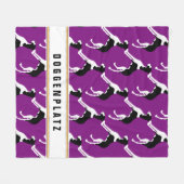 Doggenplatz Fleece-Decke Fleecedecke (Vorderseite (Horizontal))