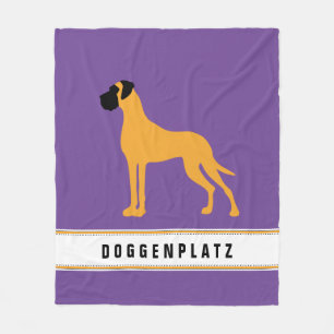 Doggenplatz Fleece-Decke Fleecedecke