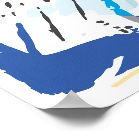 Doggenposter Esra Modern Poster (Ecke)