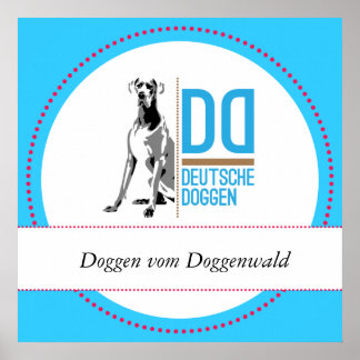 Doggenposter Poster