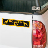 Doggentaxi Autoaufkleber (Auf Lkw)