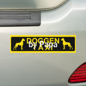 Doggentaxi Autoaufkleber (Auf Auto)