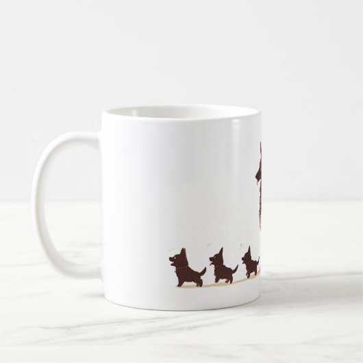 Doggie 5 kaffeetasse (Links)