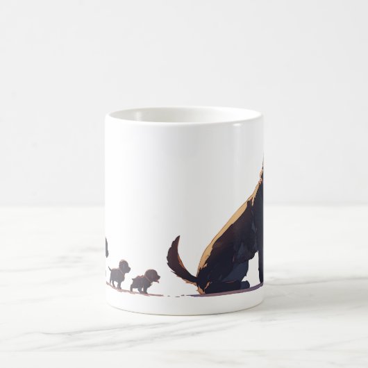 Doggie 8 kaffeetasse (Mittel)