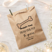 Doggie Bag Hunde Leckerei Gastgeschenk Hochzeit Ba Geschenktütchen (Ausgeschnitten)