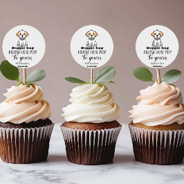 Doggie Bag Hunde Leckerei Gastgeschenk Hochzeit Ba Runder Aufkleber