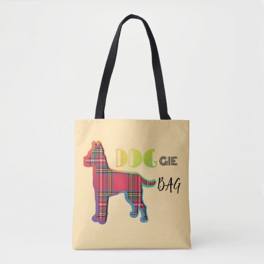 Doggie Bag Kariert Bag Tasche (Vorderseite)