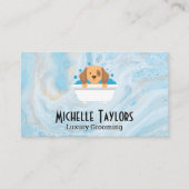 Doggie Bathing Grooming | Tierdienst Visitenkarte (Vorderseite)