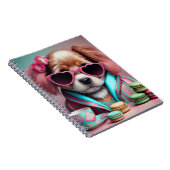 Doggie Colorful Stylish Writing School NoteBook Notizblock (Rechte Seite)