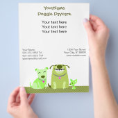 Doggie Daycare/Dog Walker Promoter Flyer (Hand)